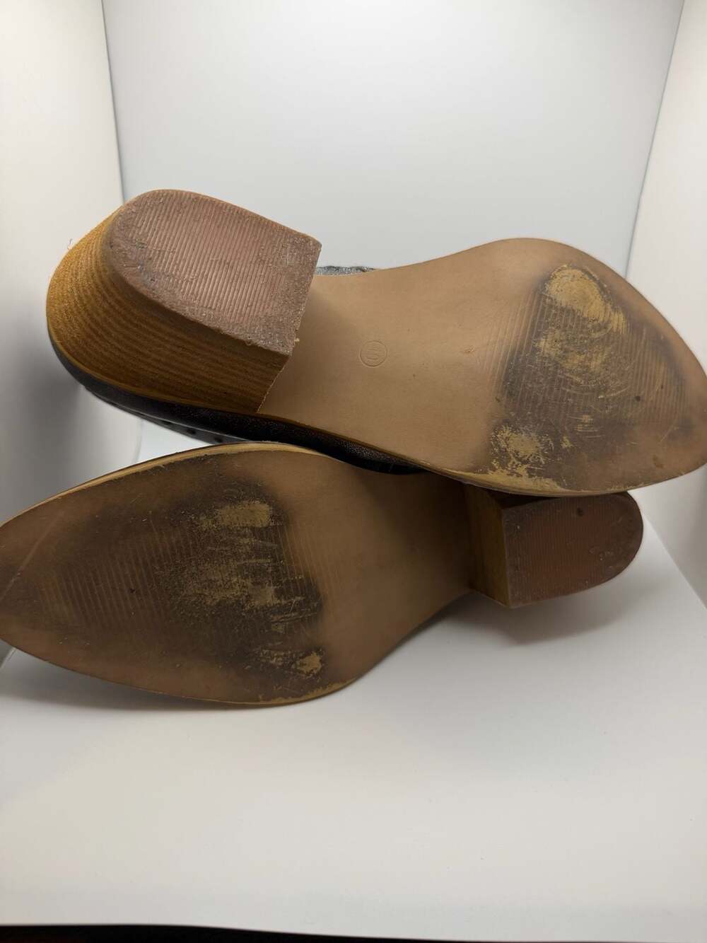 Boutique by Corkys Swifton Gunmetal Distressed Studded Ankle Booties - Picture 6 of 7